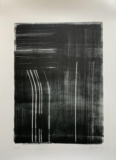 Hans HARTUNG - L 1966 15 - Lithographie originale signée 2