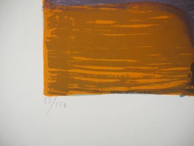 Marcel MOULY - Les joueurs d’échec - Lithographie originale, Signée 2