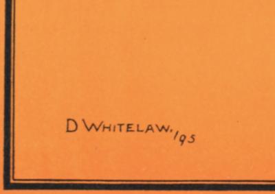 D. WHITELAW - Tu devrais lire Give & Take, 1897 - Petite affiche lithographique 2