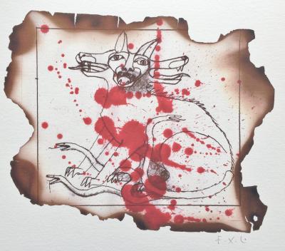 François-Xavier LALANNE - Cerbère, 2005 - Tirage pigmentaire signé au crayon 2