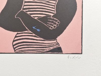François-Xavier LALANNE - Le Minotaure, 2005 - Gravure originale signée au crayon 2