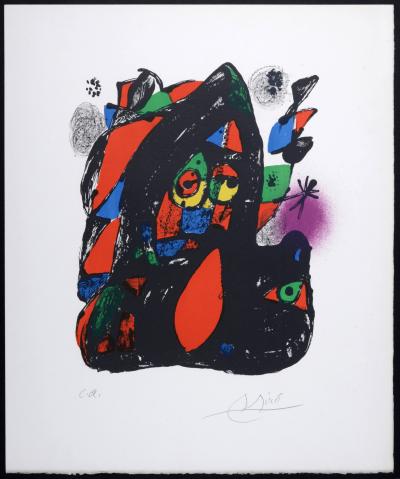 Joan MIRO - Lithographie IV, 198 - Hand-signed! 2
