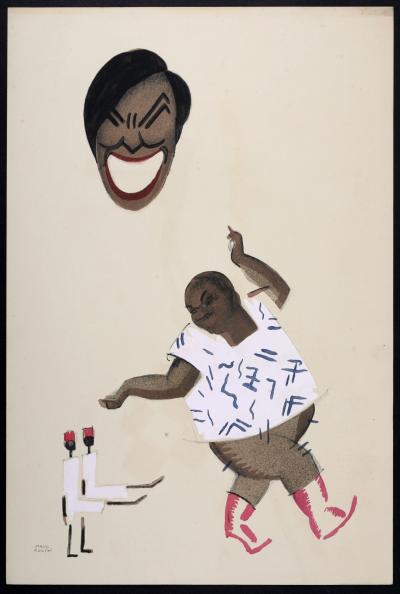 Paul COLIN - Le Tumulte Noir, C. 1927 - Original lithograph heightened with pochoir 2