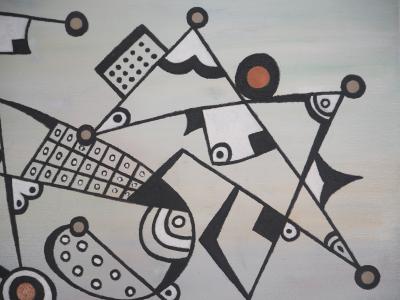 Georges TERZIAN - Imagine - Huile sur toile Signée 2