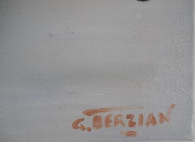 Georges TERZIAN - Imagine - Huile sur toile Signée 2