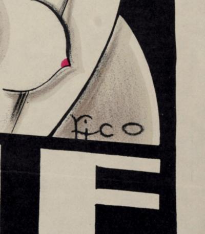 PICO (Maurice PICAUD) - Folies Bergère, La Grande Folie, 1927 - Affiche lithographique 2
