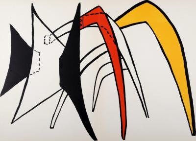 Alexander CALDER - Stabiles, 1963 - Original lithograph 2