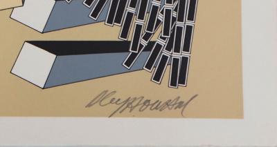 Alain LE YAOUANC : L’univers infini - Lithographie Originale Signée 2