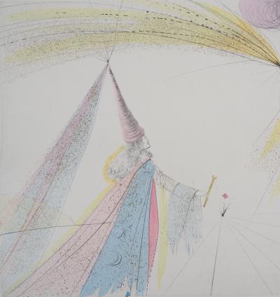 Salvador Dali (1904-1989) - Les Muses : Urania, 1971 - Gravure originale signée 2