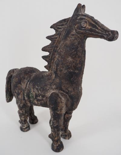 Georges Braque - Cheval fougueux - Statue originale en metal 2