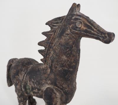 Georges Braque - Cheval fougueux - Statue originale en metal 2