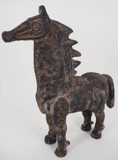 Georges Braque - Cheval fougueux - Statue originale en metal 2