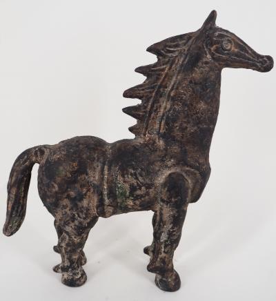 Georges Braque - Cheval fougueux - Statue originale en metal 2