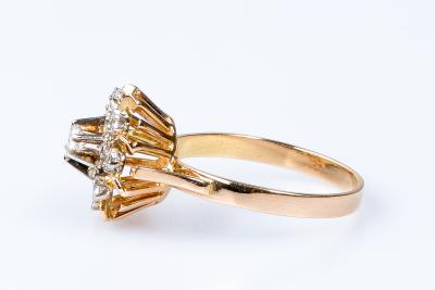 Bague en or jaune 18 carats 2