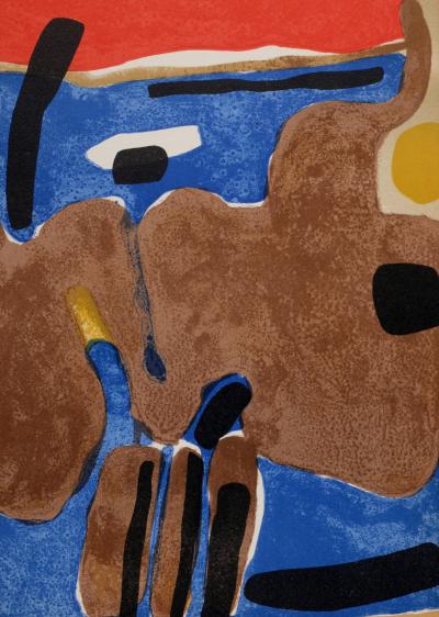 Maurice ESTEVE - Composition, 1964 - Lithographie 2