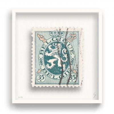 Guy Gee - Stamp Belgium - Impression sur papier 2