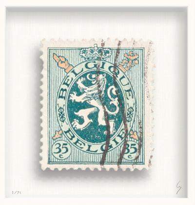 Guy Gee - Stamp Belgium - Impression sur papier 2