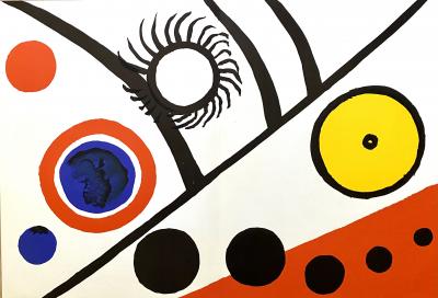 Alexandre Calder, Composition, Derrière Le Mirroir #221, Lithographie 2