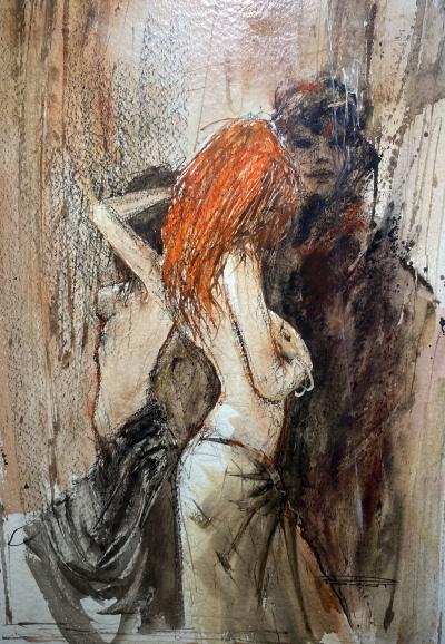 Marcel Nino PAJOT - Sans titre - Gouache 2