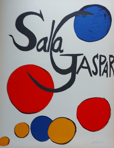 Alexander Calder - SALA GASPAR - Lithographie originale en couleurs signée au crayon 2