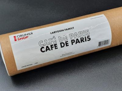 Richard ORLINSKI - Café de Paris, 2022, giclée print 2