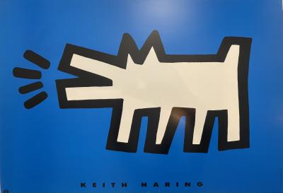 Keith Haring (d’après) - Barking Dog, 1994 - Impression offset 2