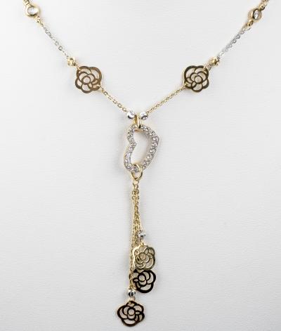 Collier pampilles en or jaune 18 carats 2