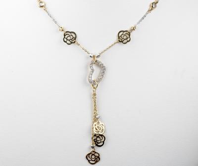 Collier pampilles en or jaune 18 carats 2