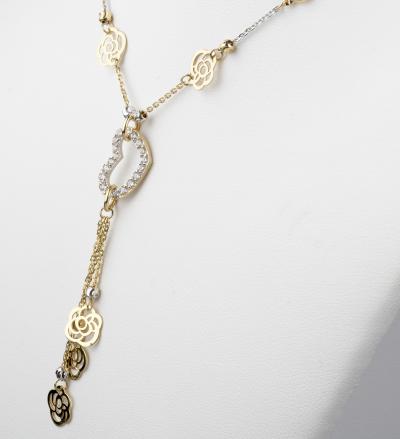 Collier pampilles en or jaune 18 carats 2