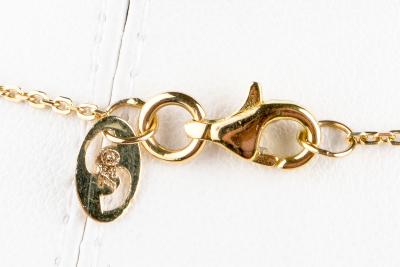 Collier pampilles en or jaune 18 carats 2