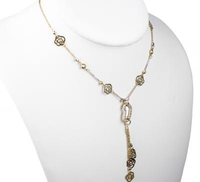Collier pampilles en or jaune 18 carats 2