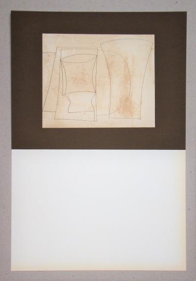 Ben NICHOLSON - Geh durch den Spiegel, 1962 - Exhibition catalog with 3 screenprints 2
