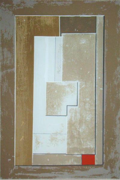 Ben NICHOLSON - Geh durch den Spiegel, 1962 - Catalogue d’exposition avec 3 sérigraphies 2