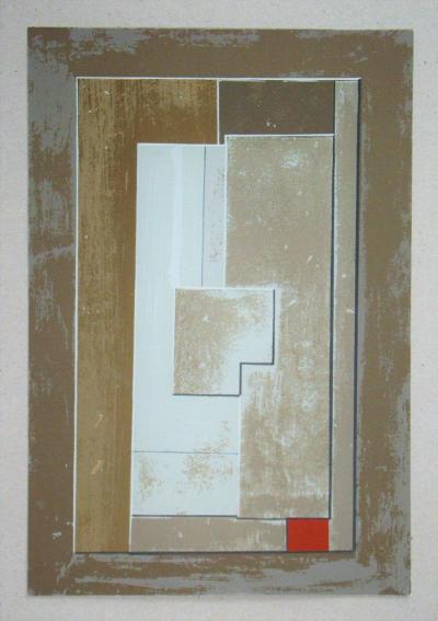 Ben NICHOLSON - Geh durch den Spiegel, 1962 - Catalogue d’exposition avec 3 sérigraphies 2