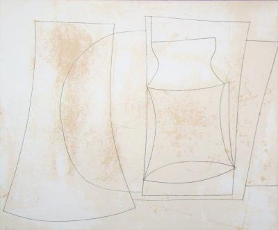 Ben NICHOLSON - Geh durch den Spiegel, 1962 - Catalogue d’exposition avec 3 sérigraphies 2