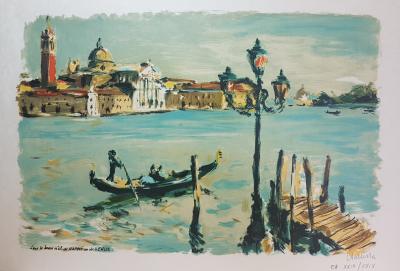 Georges BRASSENS - lithographie originale d'Eric BATTISTA 2