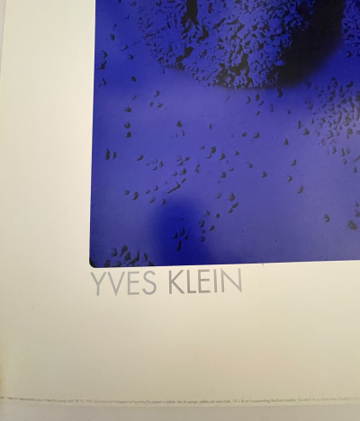 Yves Klein (d’après) - Relief Eponge RE15, 2000 - Affiche 2