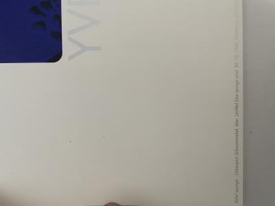 Yves Klein (d’après) - Relief Eponge RE15, 2000 - Affiche 2