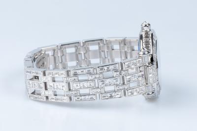 Montre Chopard Impériale Chronographe diamants en or blanc 18 carats 2