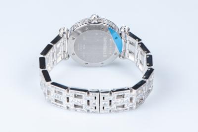 Montre Chopard Impériale Chronographe diamants en or blanc 18 carats 2