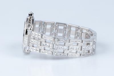Montre Chopard Impériale Chronographe diamants en or blanc 18 carats 2