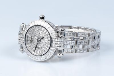 Montre Chopard Impériale Chronographe diamants en or blanc 18 carats 2
