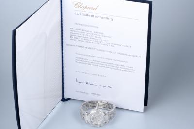 Montre Chopard Impériale Chronographe diamants en or blanc 18 carats 2