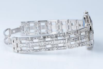 Montre Chopard Impériale Chronographe diamants en or blanc 18 carats 2