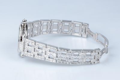 Montre Chopard Impériale Chronographe diamants en or blanc 18 carats 2