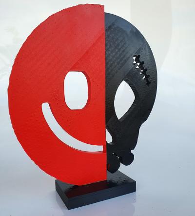 PYB - Smiley Crane, 2022 - Sculpture 2