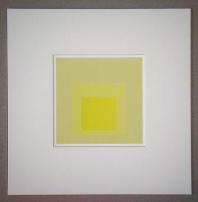 Josef ALBERS (d’après) - Hommage au Carré, 1964 - Sérigraphie en couleurs 2