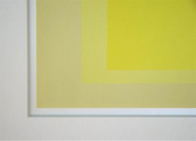 Josef ALBERS (d’après) - Hommage au Carré, 1964 - Sérigraphie en couleurs 2