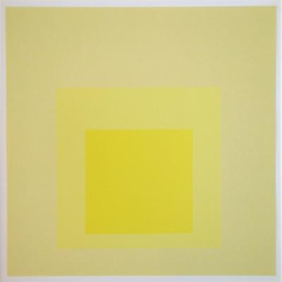 Josef ALBERS (d’après) - Hommage au Carré, 1964 - Sérigraphie en couleurs 2
