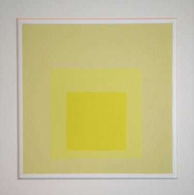 Josef ALBERS (d’après) - Hommage au Carré, 1964 - Sérigraphie en couleurs 2